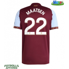 Aston Villa Ian Maatsen #22 Hemmatröja 2025-26 Kortärmad